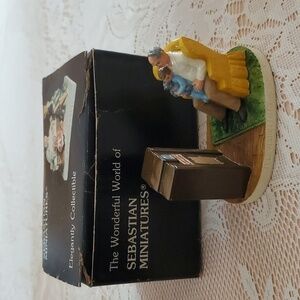 Vintage Collectible Sebastian Miniature Televison Hits America Hudson 4559
